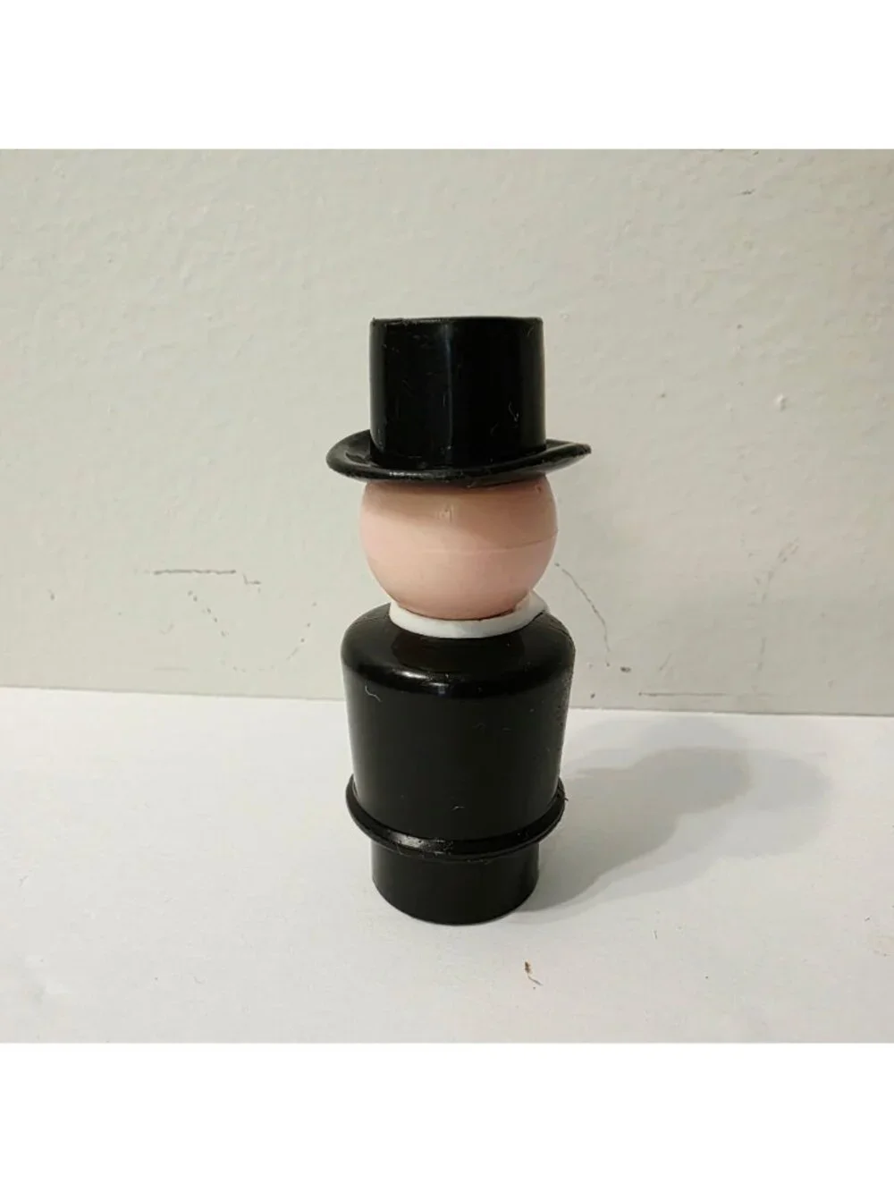 Vtg Fisher-Price 70's Little People Circus Ringmaster Black Tuxedo